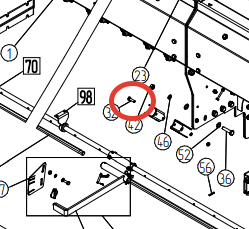 Болт М8-6gx30.58.019 ГОСТ 7798-70
